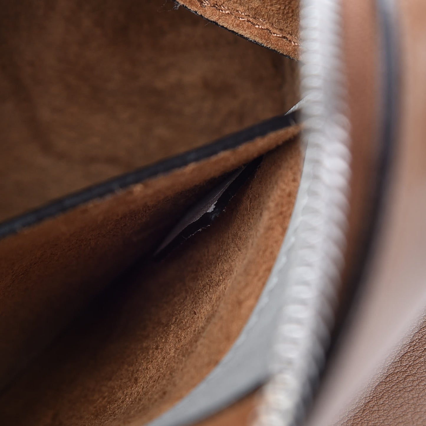 Lambskin Small Soft Cube Satchel Light Tan
