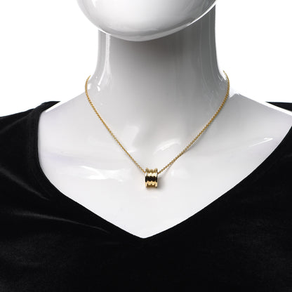 Bulgari 18K Yellow Gold B.Zero1 Pendant Necklace 2 of 5
