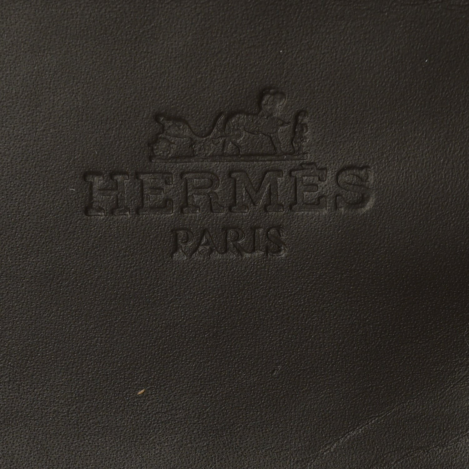 Hermes Canvas Mens Izmir Sandals 40 Prunoir Marron Ebene 7 of 9