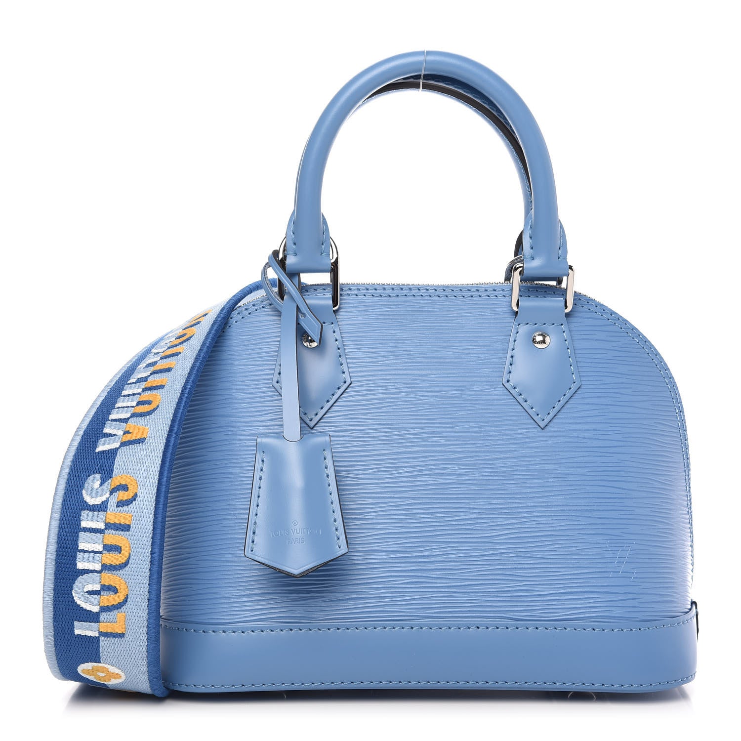 Louis Vuitton Epi Jacquard Alma BB Bleuet 1 of 10