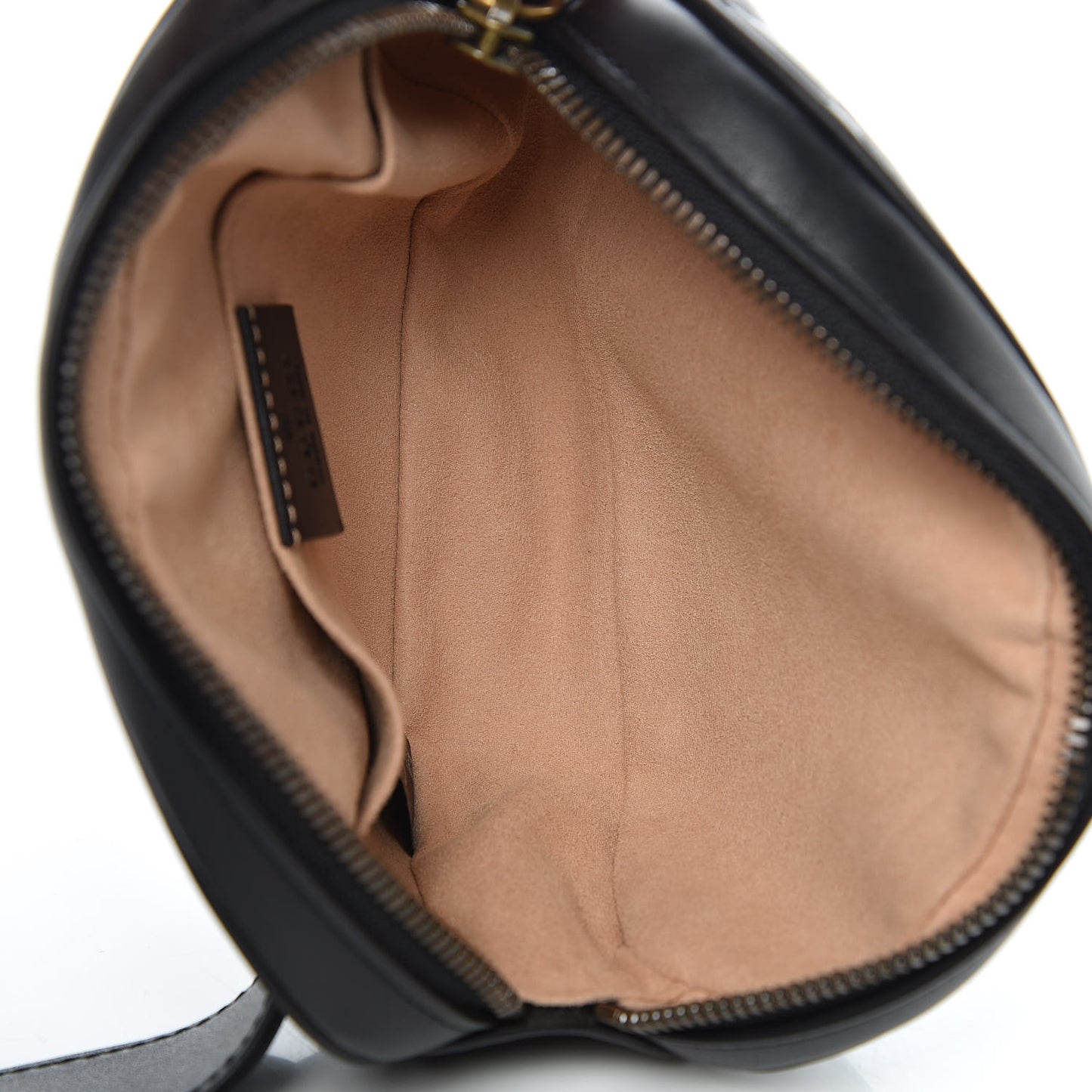 Calfskin Matelasse GG Marmont Belt Bag 85 34 Black