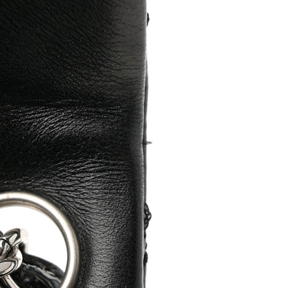 Chanel Patent Quilted Medium Single Flap Black 11 of 14