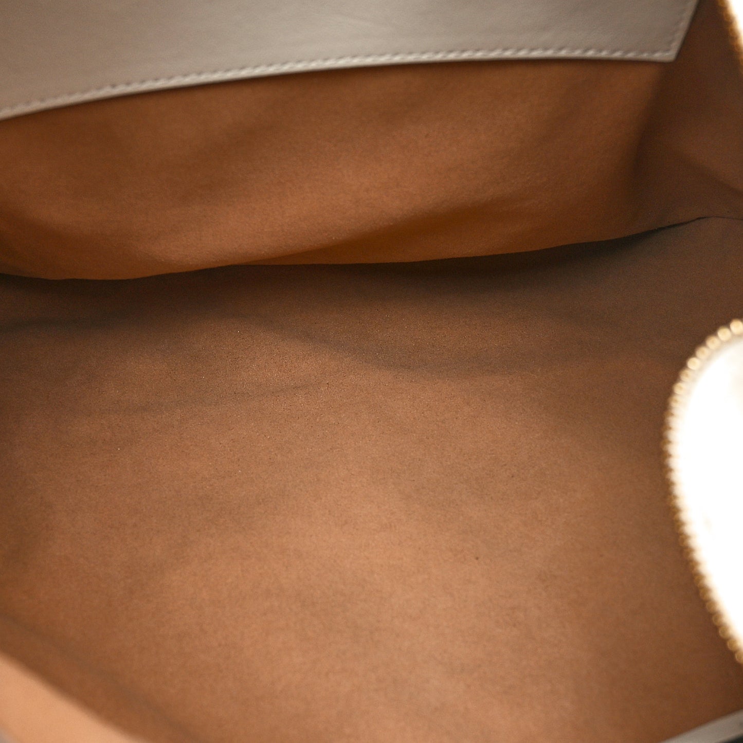 Calfskin Ana Hobo Shopping Tote Latte