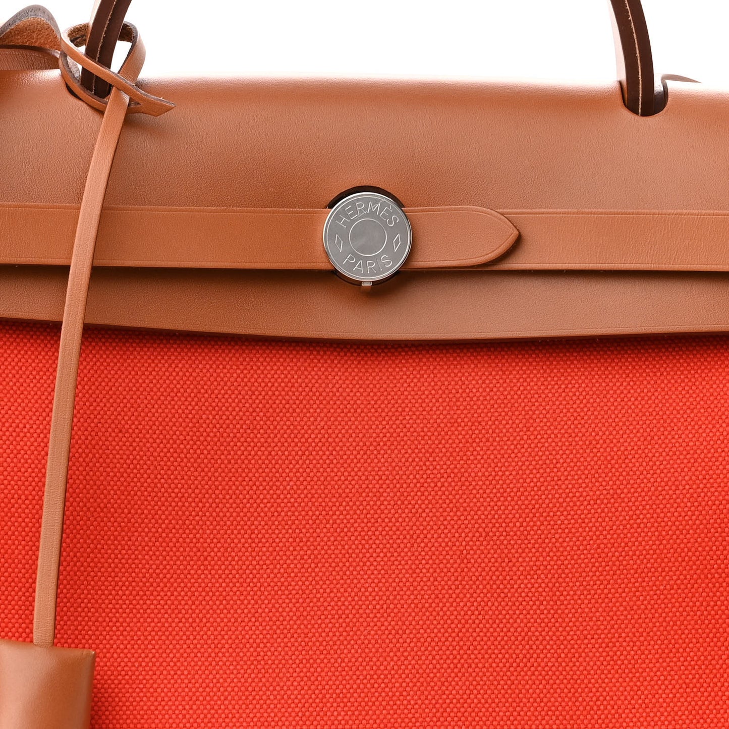 Vache Hunter Toile Herbag Zip 31 PM Capucine Fauve