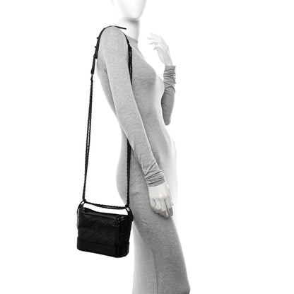 Chanel Aged Calfskin Quilted Small Gabrielle Hobo 2 of 11