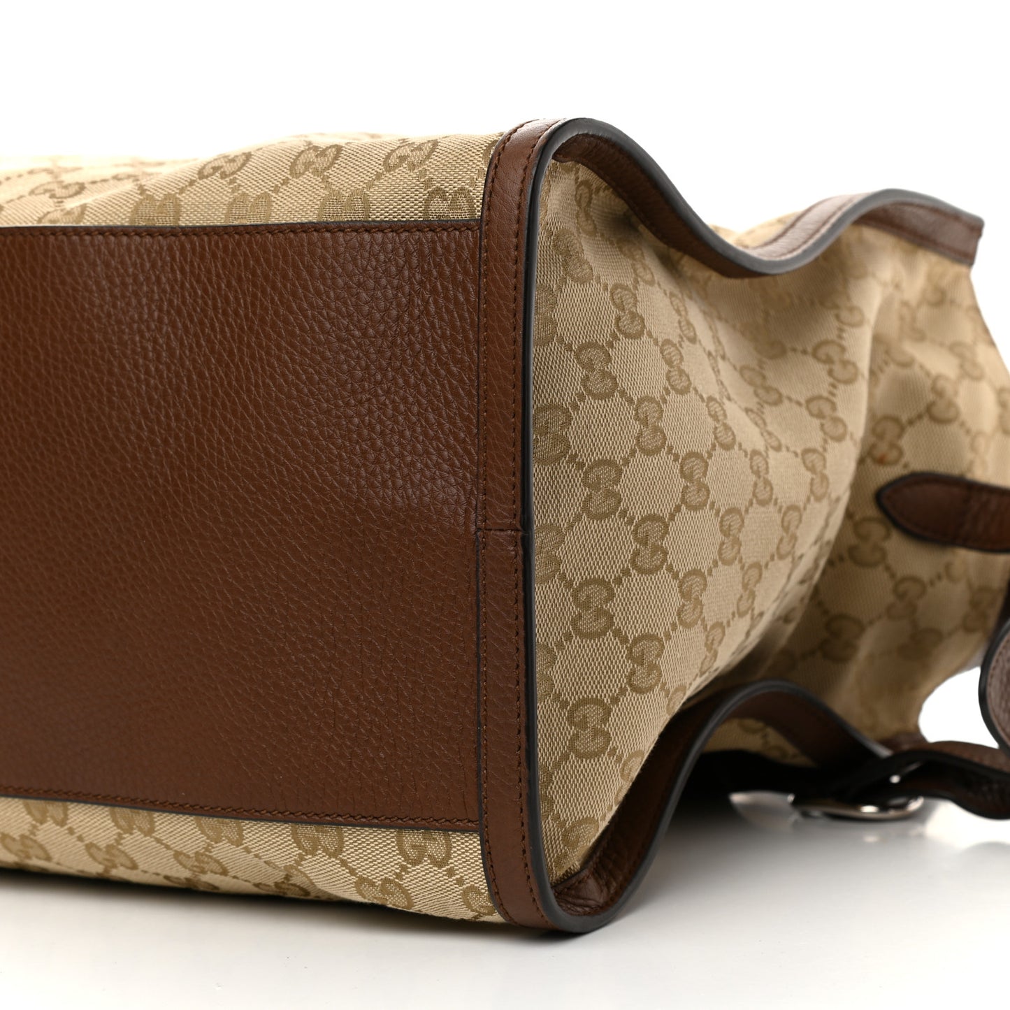 Monogram Ramble Layered Tote Brown