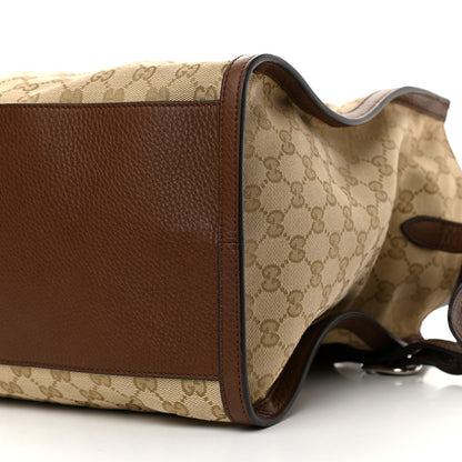 Gucci Monogram Ramble Layered Tote Brown 9 of 15