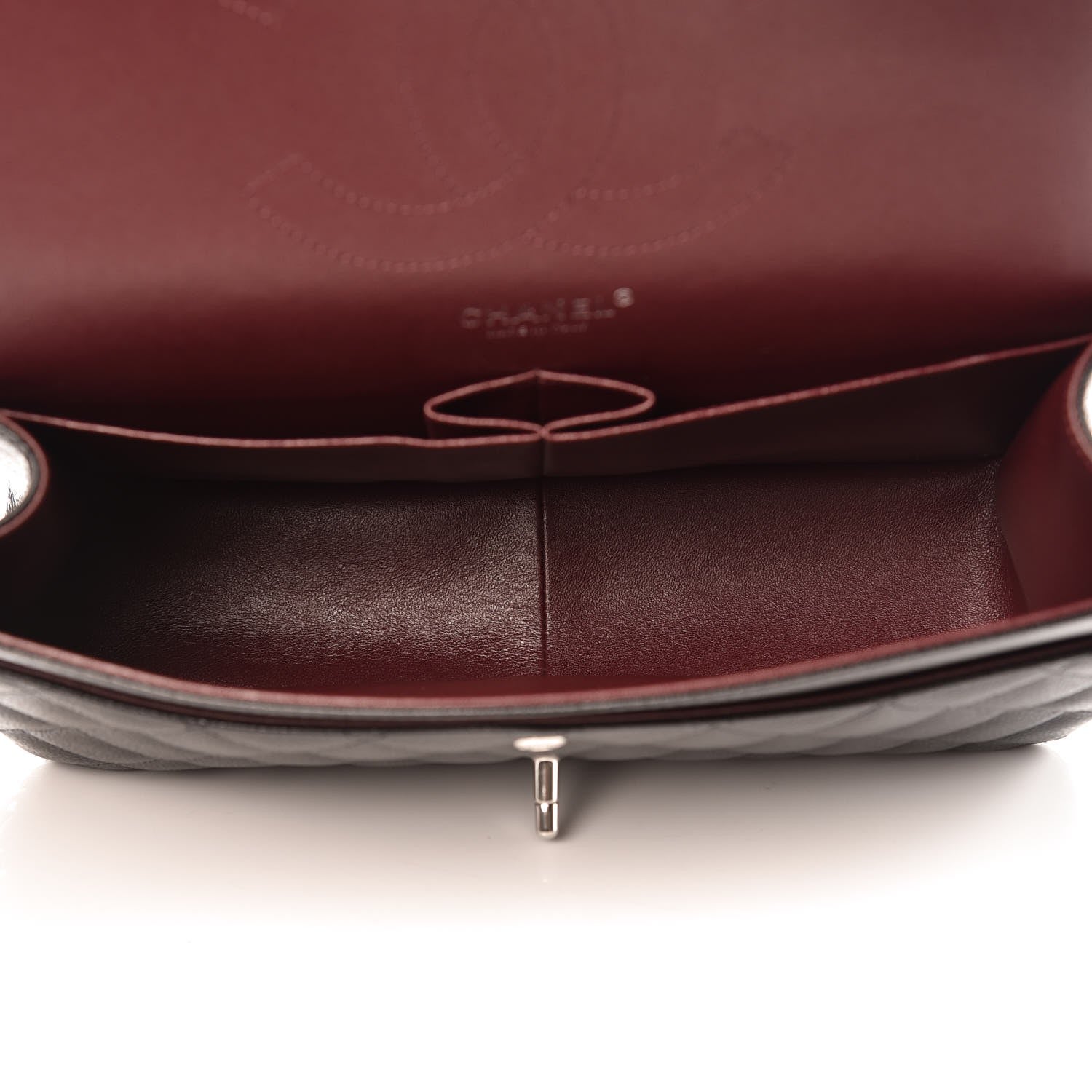 Chanel Caviar Quilted Jumbo Double Flap Black 6 of 9