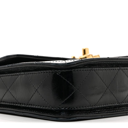 Chanel Patent Lambskin Quilted Flap Black 9 of 10