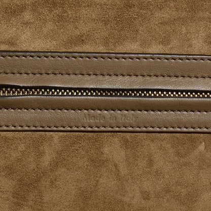 Celine Supple Calfskin Medium Phantom Luggage Khaki 6 of 9