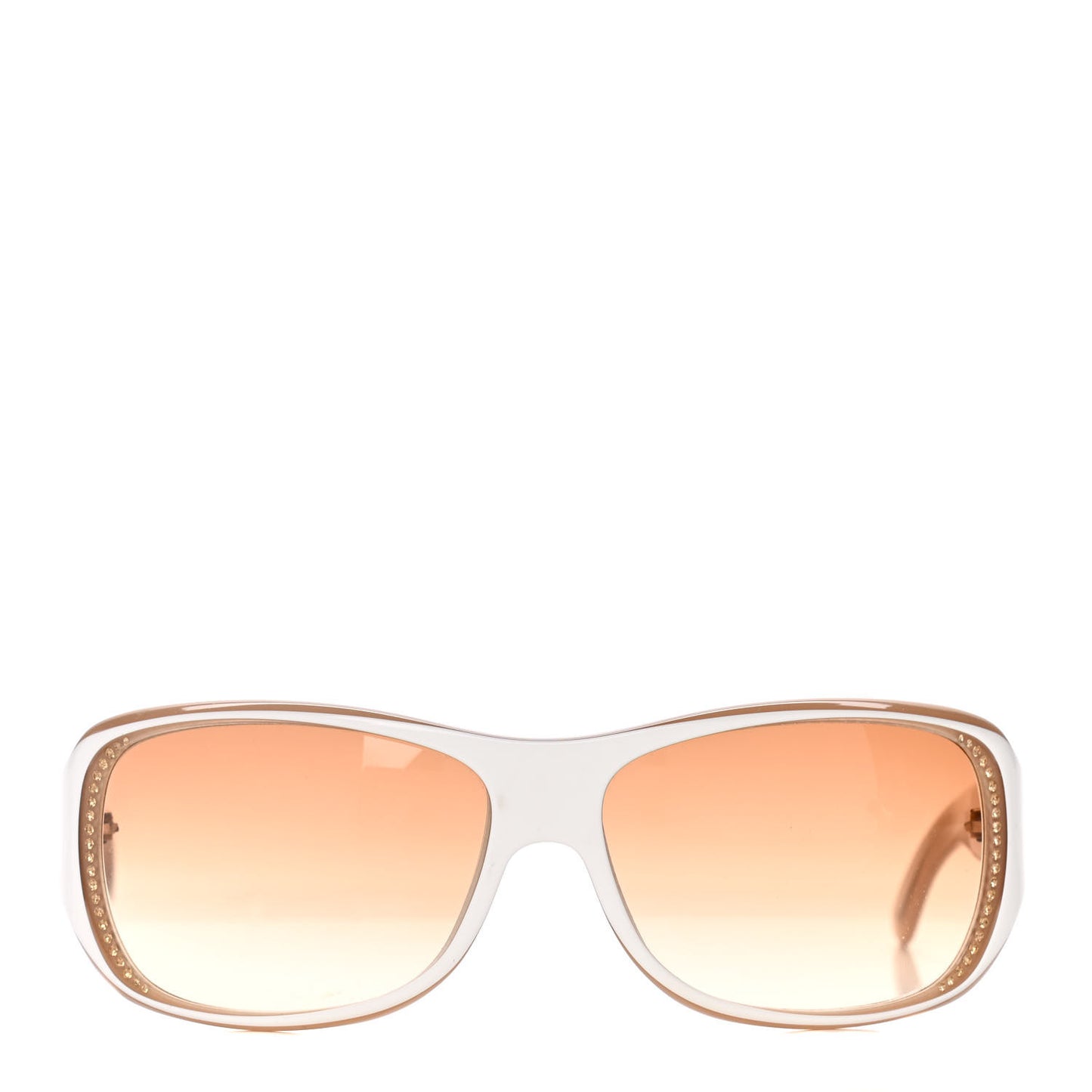 Glossy 1 Sunglasses White