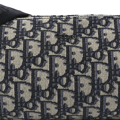 Christian Dior Oblique Mini Roller Messenger Bag Blue 7 of 10