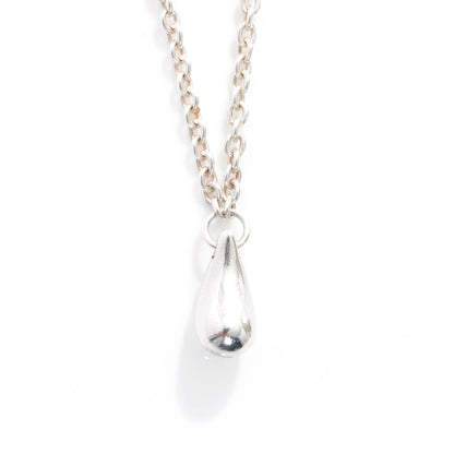 Tiffany Sterling Silver Elsa Peretti Teardrops Necklace 6 of 6
