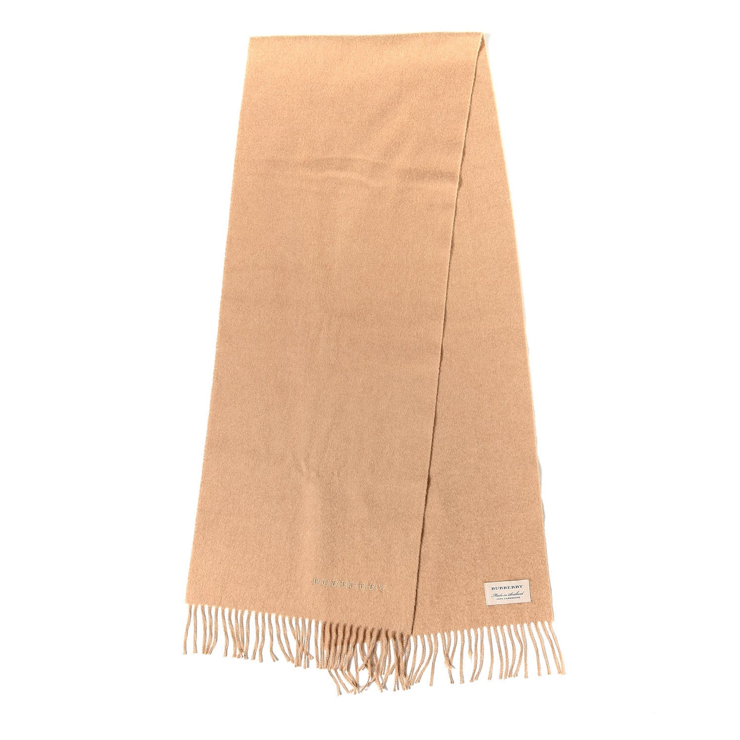 Heritage Cashmere Classic Scarf Camel