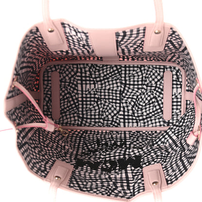 MCM Visetos Medium Liz Reversible Shopper Tote Powder Pink 8 of 12