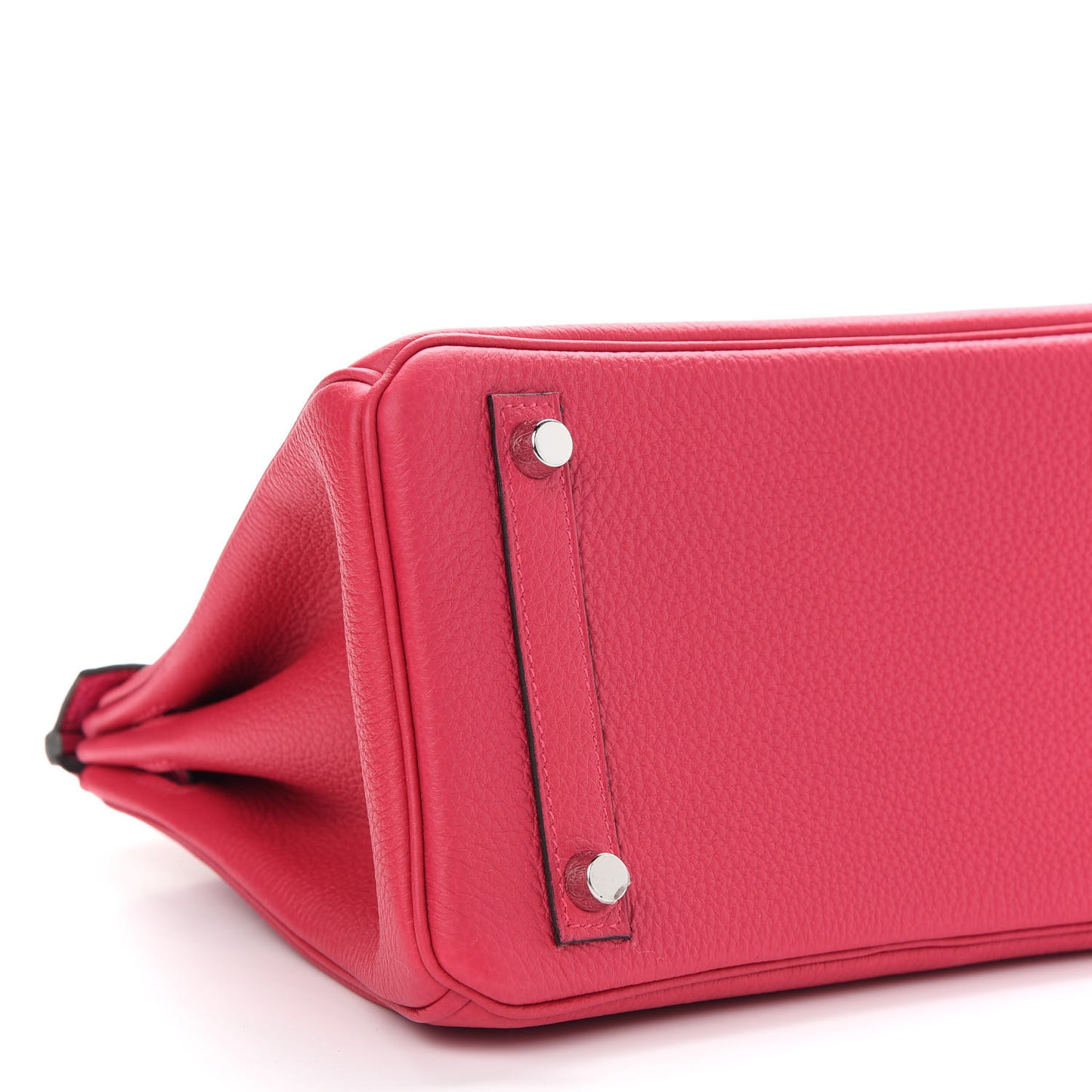 Togo Matte Alligator Birkin Touch 25 Framboise