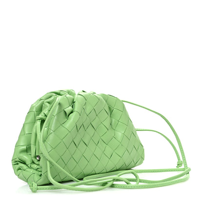 Bottega Veneta Nappa Intrecciato The Mini Pouch Pistachio 2 of 10