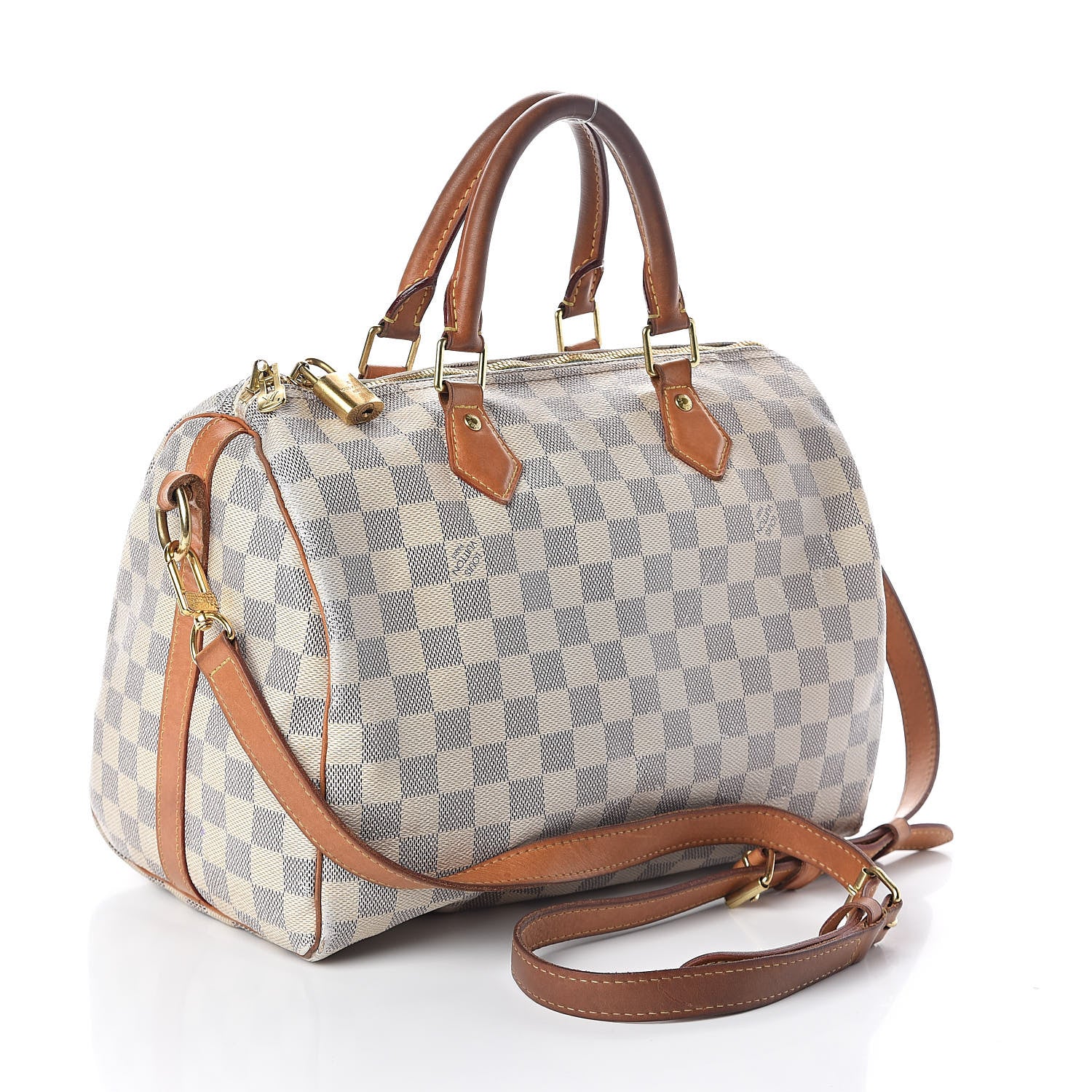 Louis Vuitton Damier Azur Speedy Bandouliere 30 3 of 26