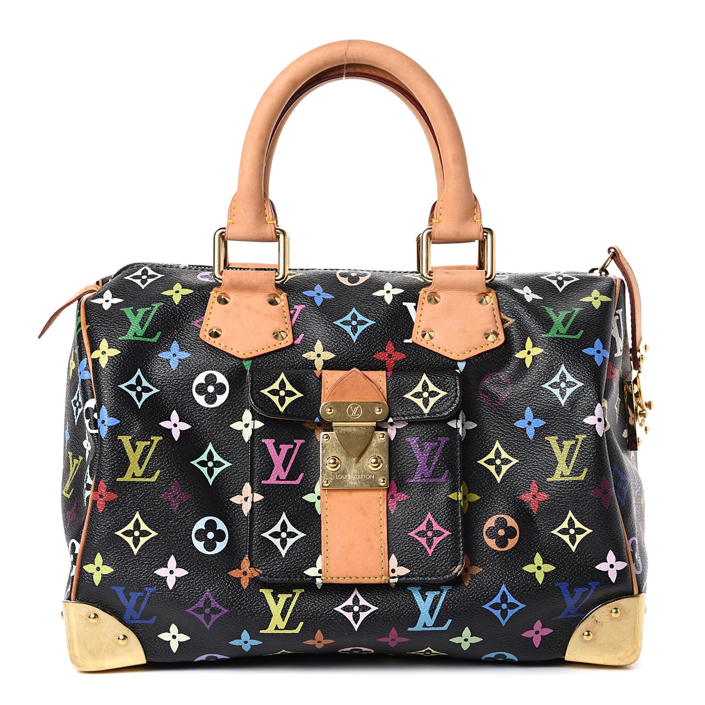 Monogram Multicolor Speedy 30 Black
