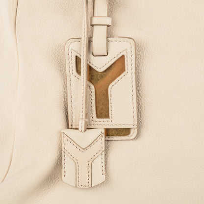 Saint Laurent Calfskin Large Majorelle White 6 of 10