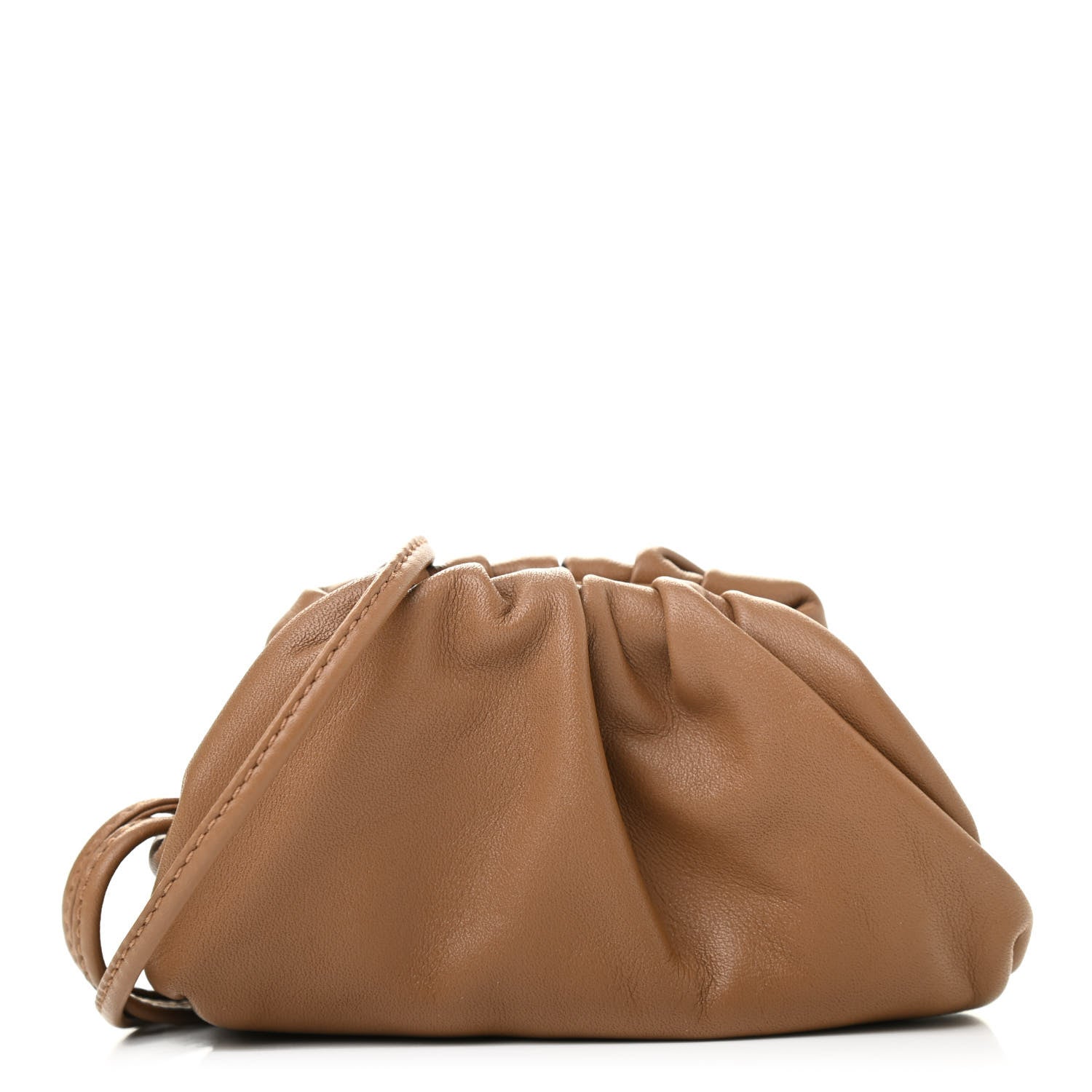 Bottega Veneta Butter Calfskin Coin Purse Cammello 1 of 6