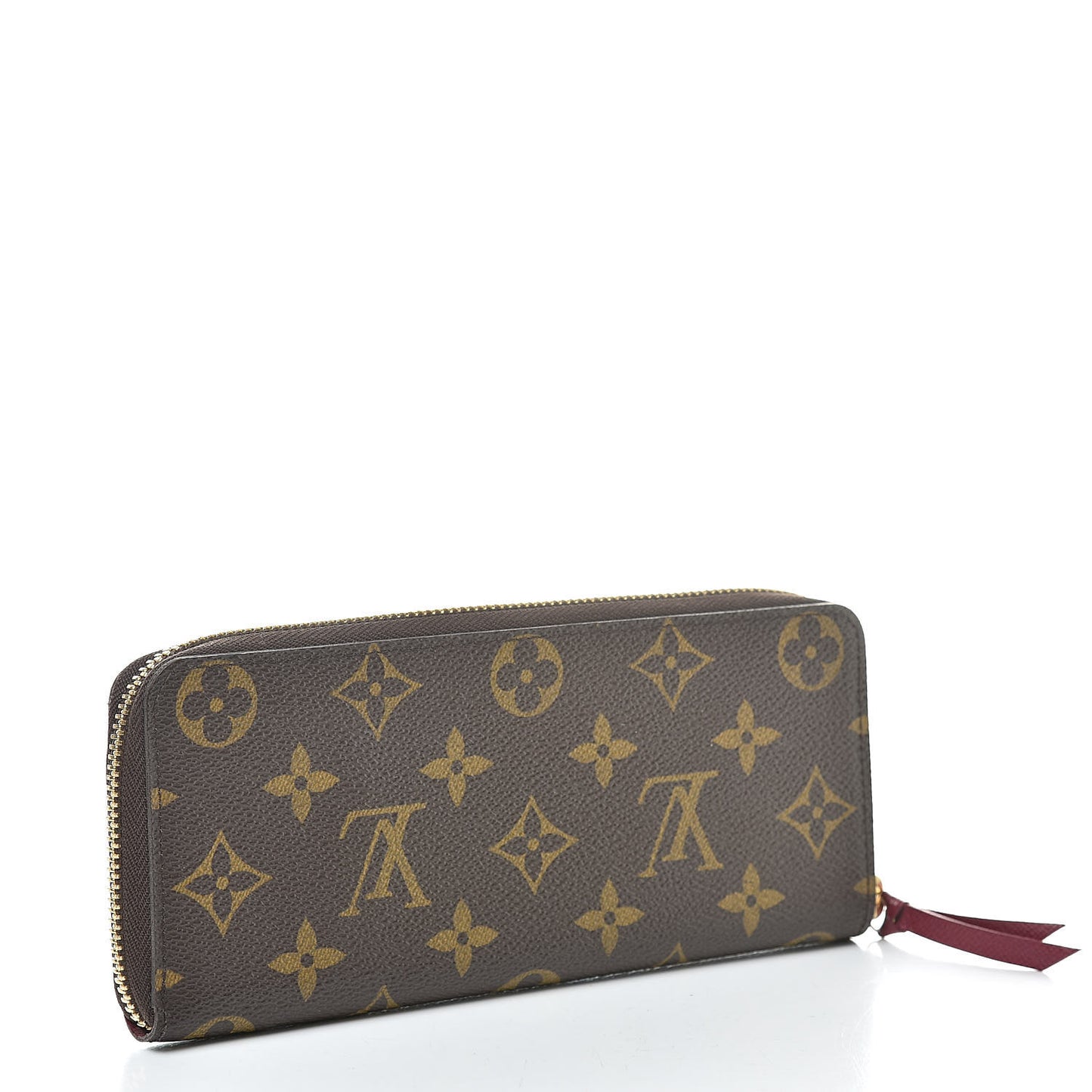 Monogram Clemence Wallet Fuchsia