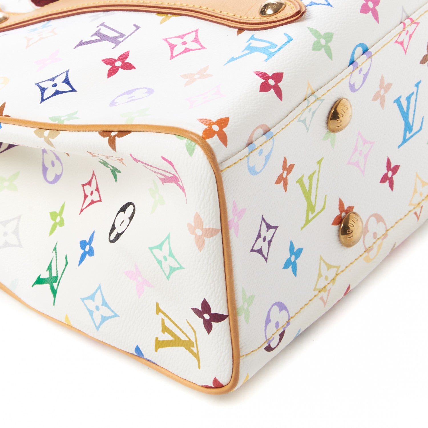 Louis Vuitton Monogram Multicolor Aurelia MM White 6 of 9