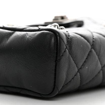 Chanel Aged Calfskin Lucky Charms 2.55 Reissue Mini Clutch With Chain Black 10 of 12