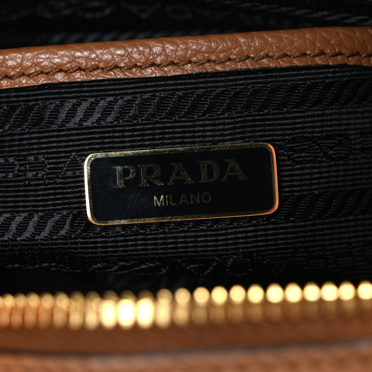 Prada Vitello Phenix Camera Bag Caramel 6 of 10