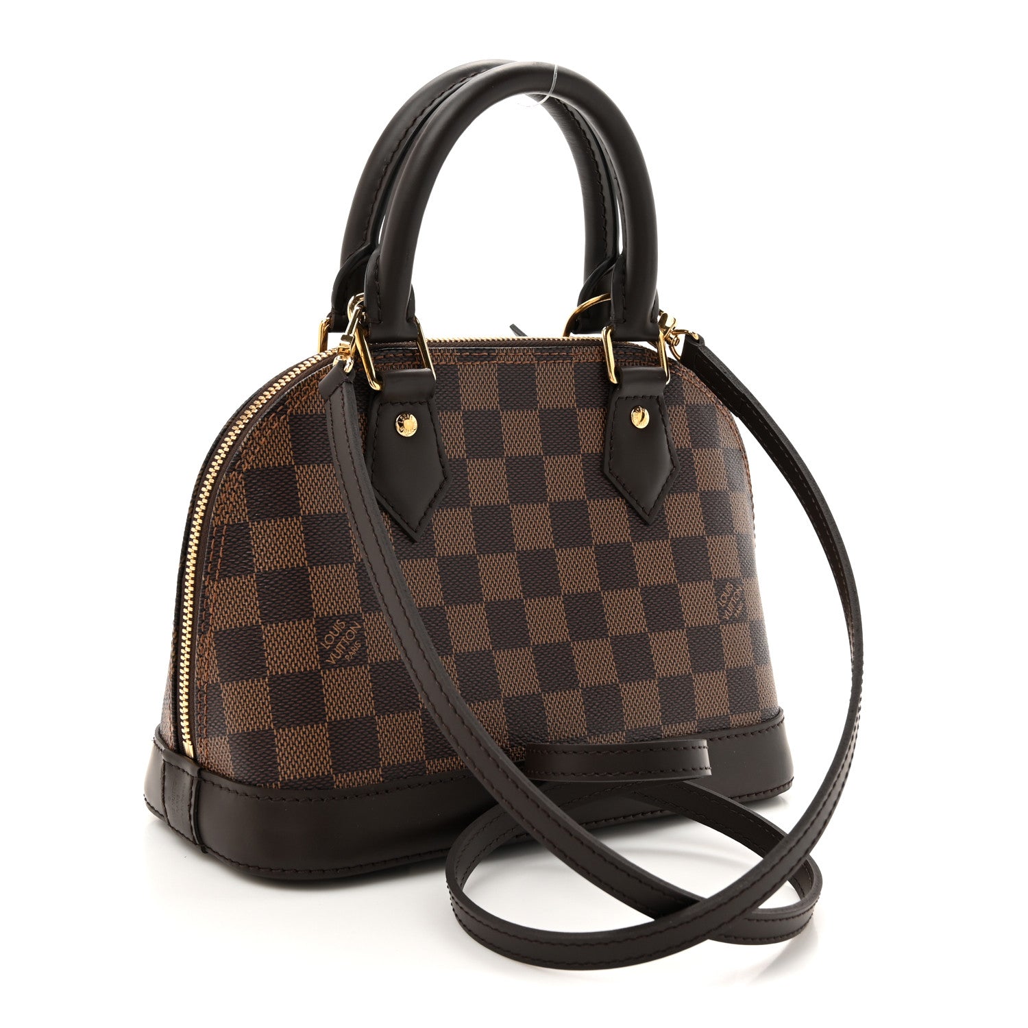 Louis Vuitton Damier Ebene Alma BB 2 of 9