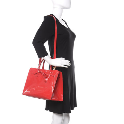 Mansur Gavriel Patent Sun Bag Flamma 2 of 8