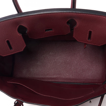 Hermes Togo Birkin 30 Rouge H 5 of 31