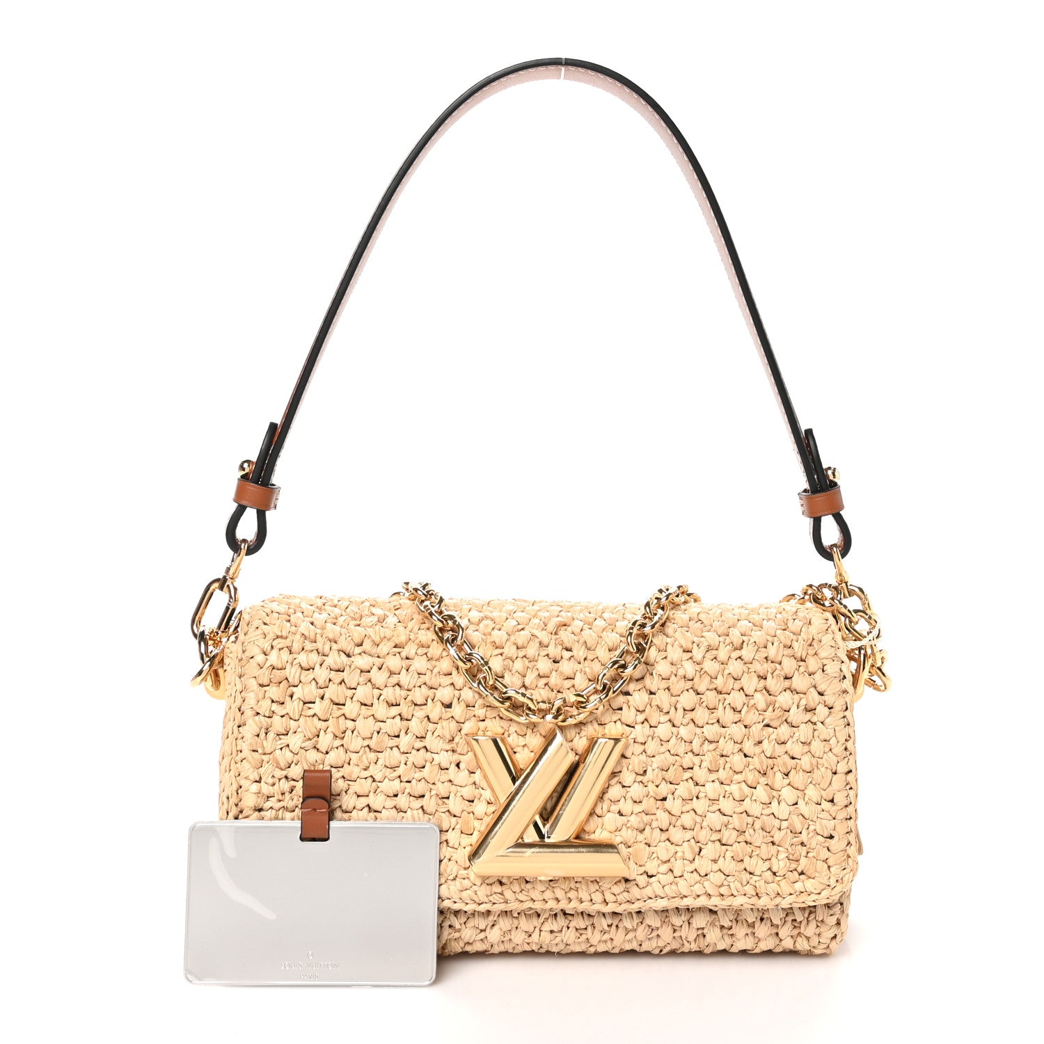 Louis Vuitton Raffia By The Pool Twist West Natural 3 of 10