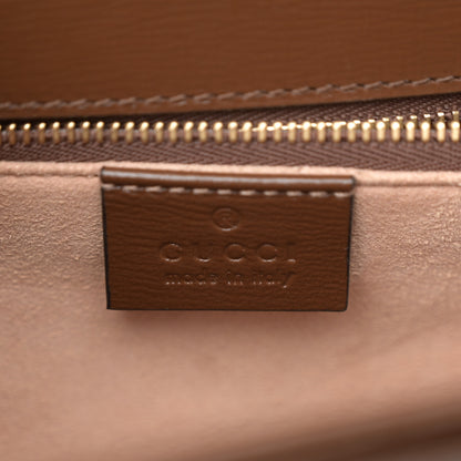 Gucci Azalea Calfskin Horsebit 1955 Shoulder Bag Brown Sugar 6 of 10