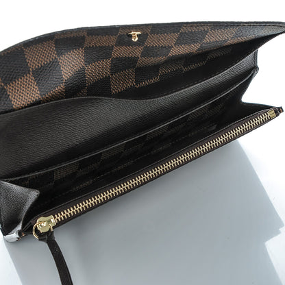 Louis Vuitton Damier Ebene Emilie Wallet 6 of 6