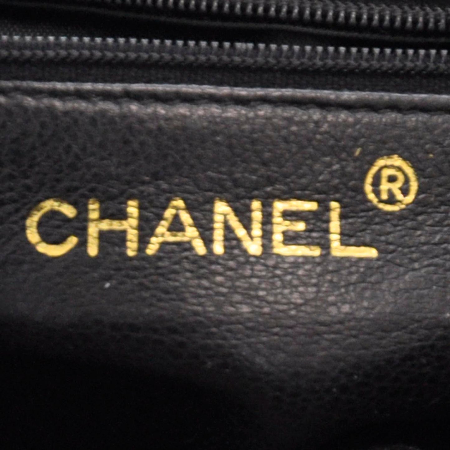 Patent Flap Shoulder Bag Black