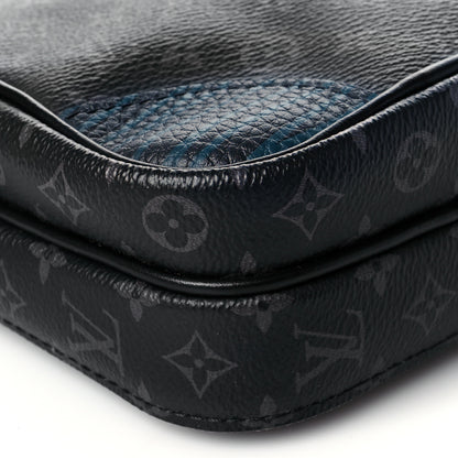 Louis Vuitton Monogram Eclipse Patchwork Amazone Sling Bag 8 of 10