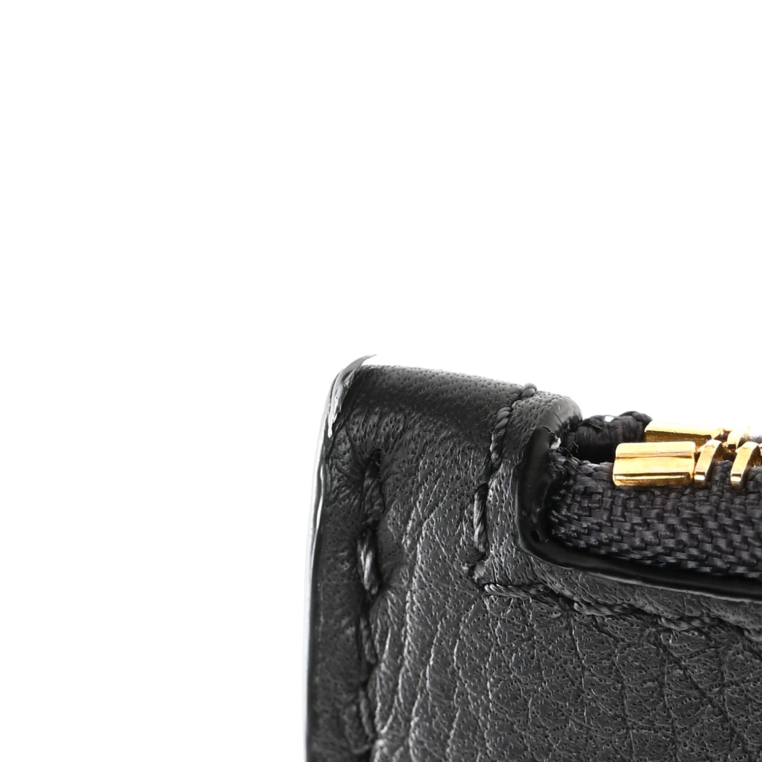 Burberry Grained Calfskin Two Tone Somerset Coin Case Card Holder Charcoal Grey 11 of 12