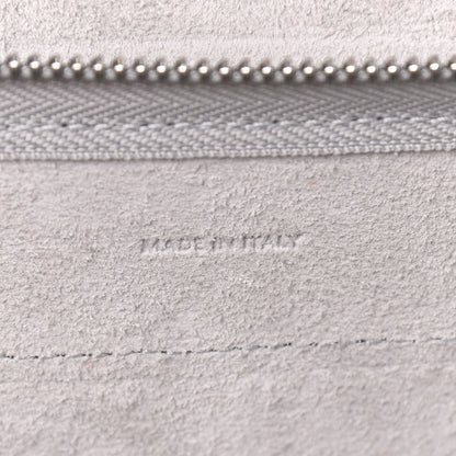 Celine Laminated Calfskin Nano Belt Bag Silver 6 of 9