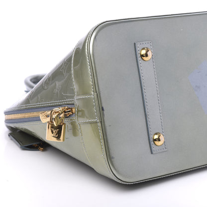 Louis Vuitton Vernis Alma GM Givre 6 of 11