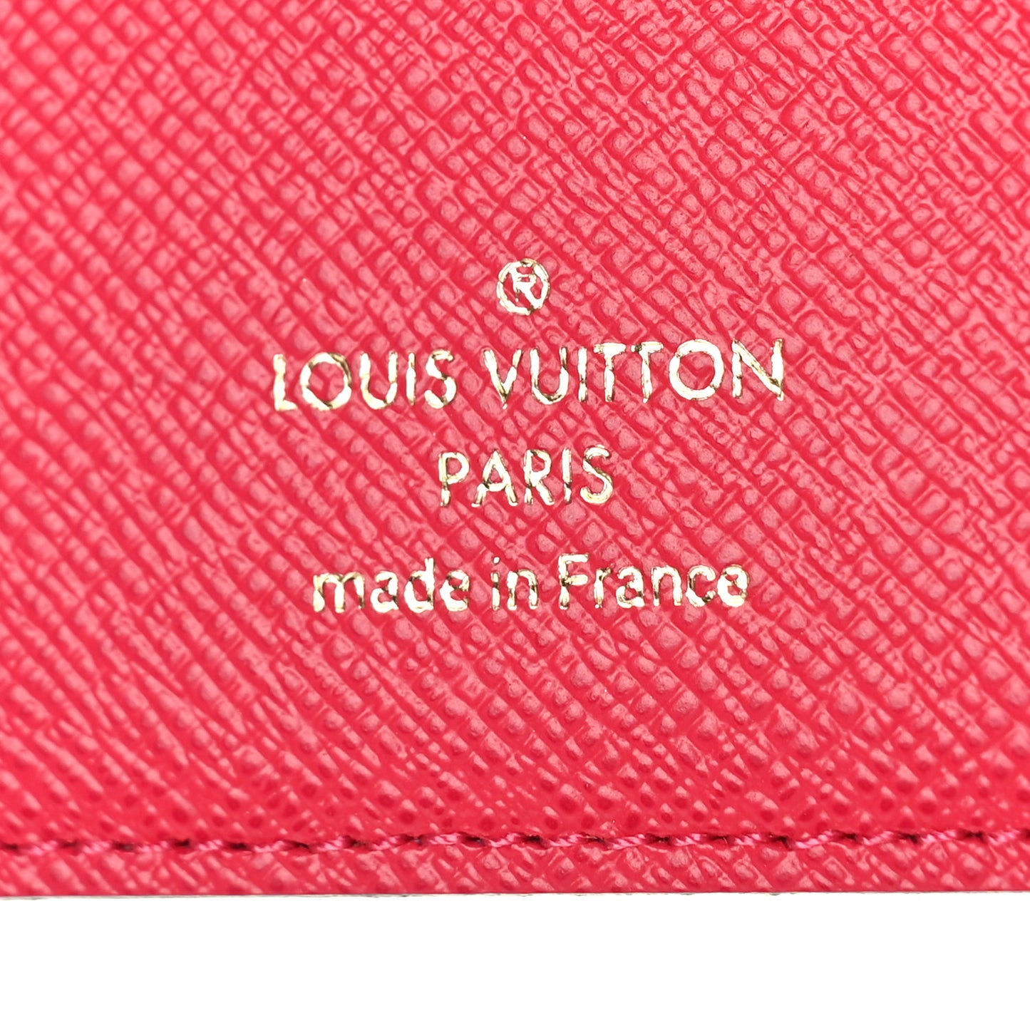 Monogram My LV Heritage Passport Cover Fuchsia Orange