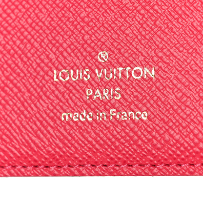 Louis Vuitton Monogram My LV Heritage Passport Cover Fuchsia Orange 6 of 8