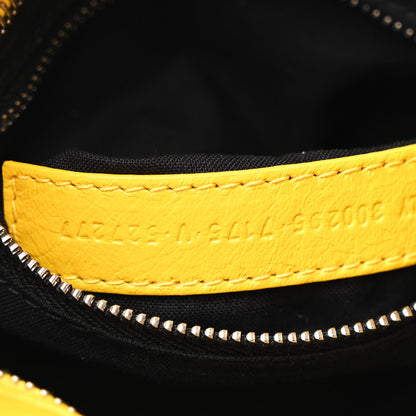 Balenciaga Agneau Classic Hardware Mini City Yellow 9 of 12