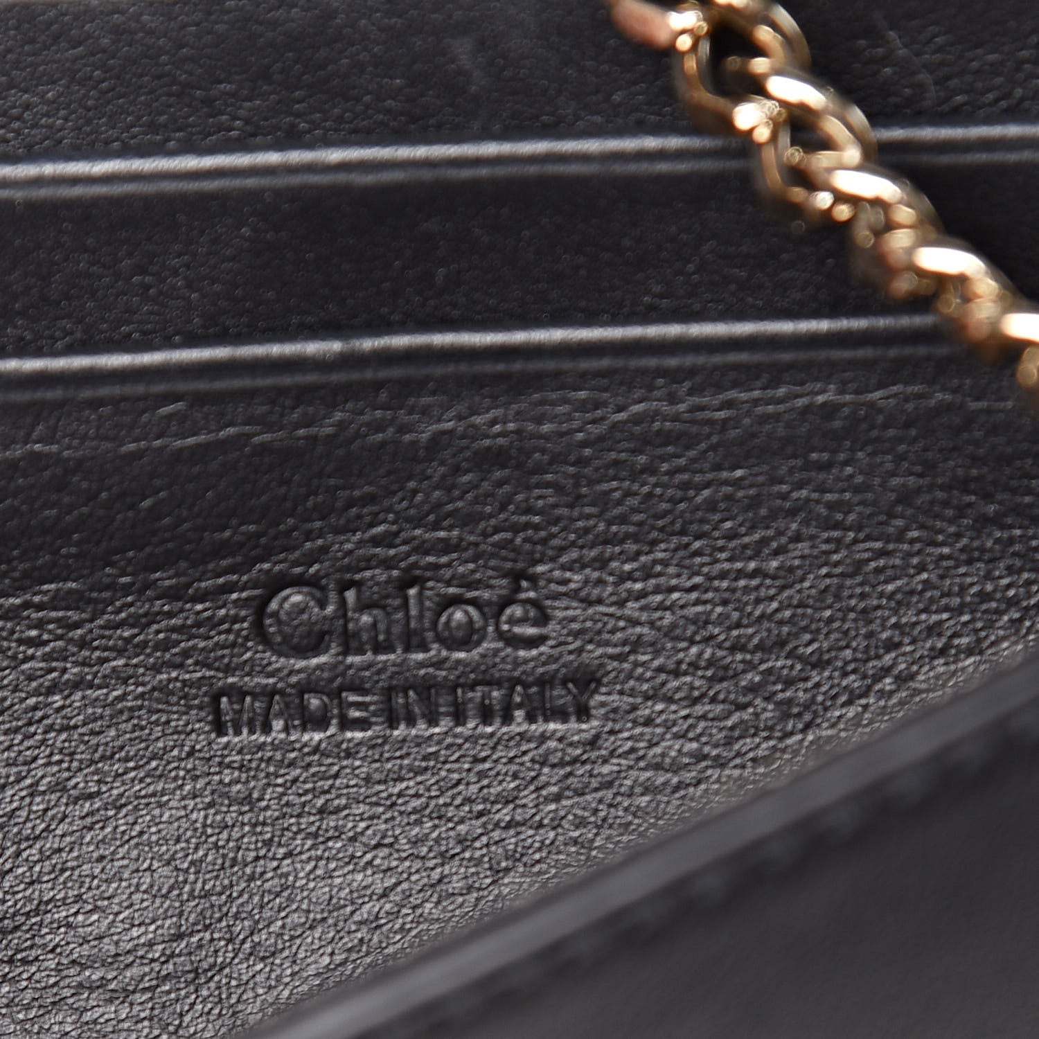 Chloe Suede Calfskin Mini Faye Shoulder Bag Black 6 of 10