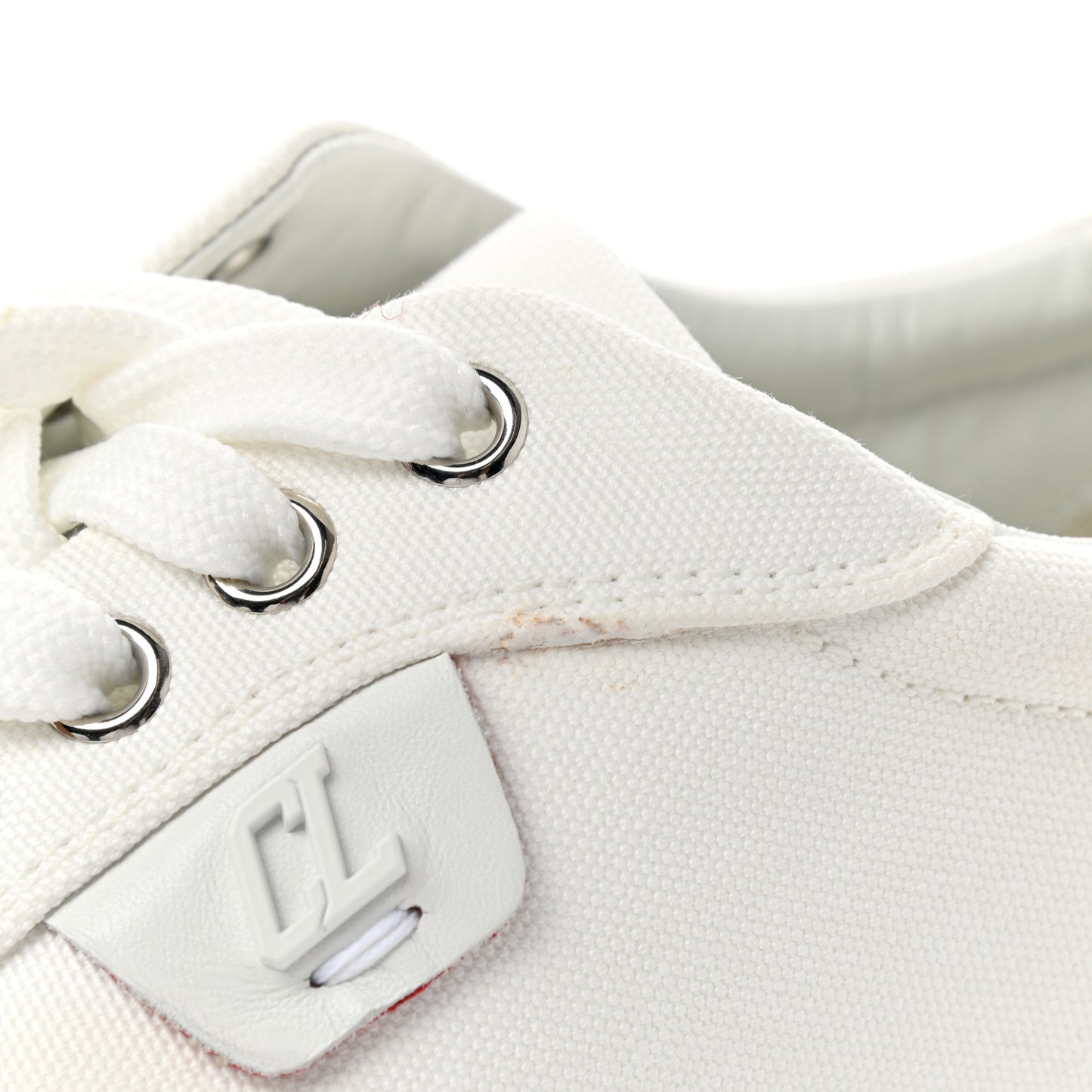 Canvas Simplerui Flat Sneakers 38.5 White