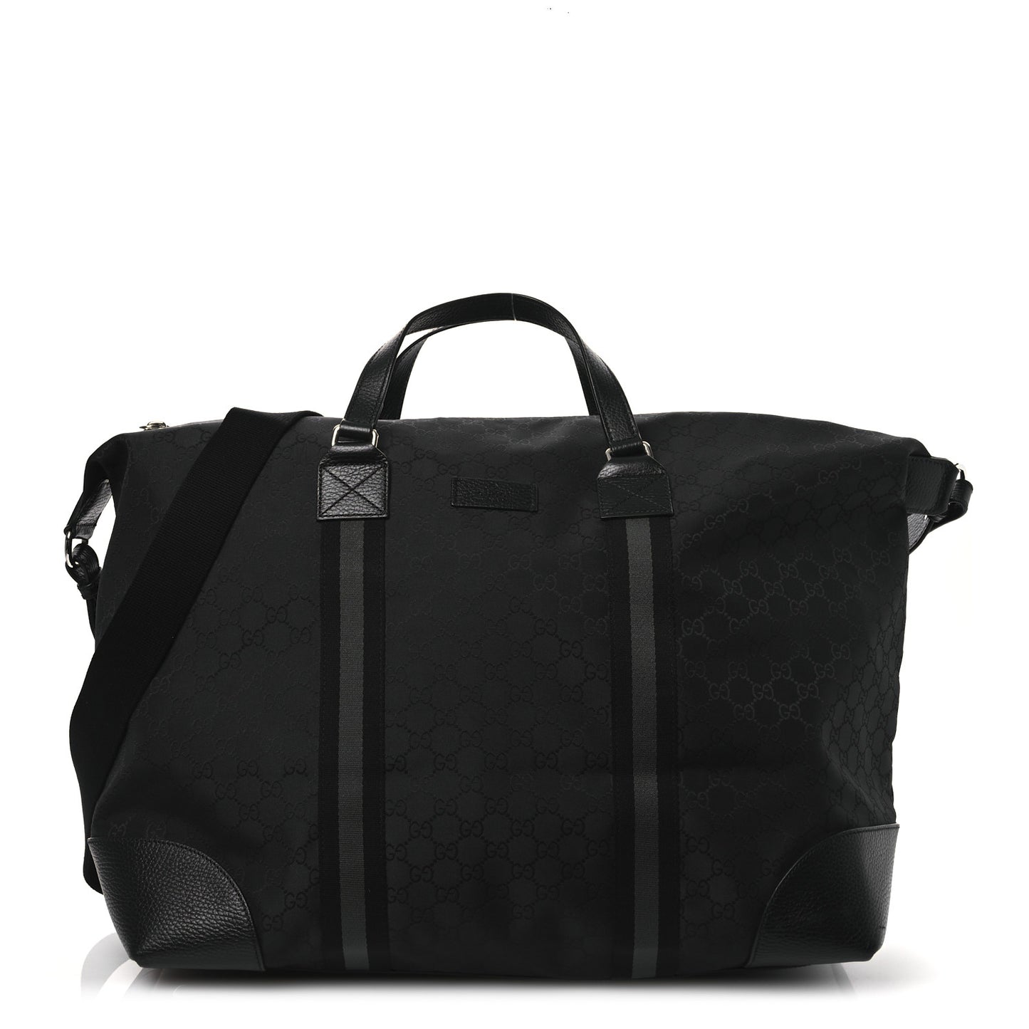 Nylon Monogram XL Duffle Bag Black
