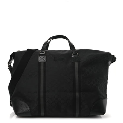 Gucci Nylon Monogram XL Duffle Bag Black 1 of 10