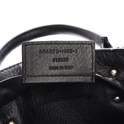 Balenciaga Veau Souple Papier Mini A4 Tote Black 8 of 8