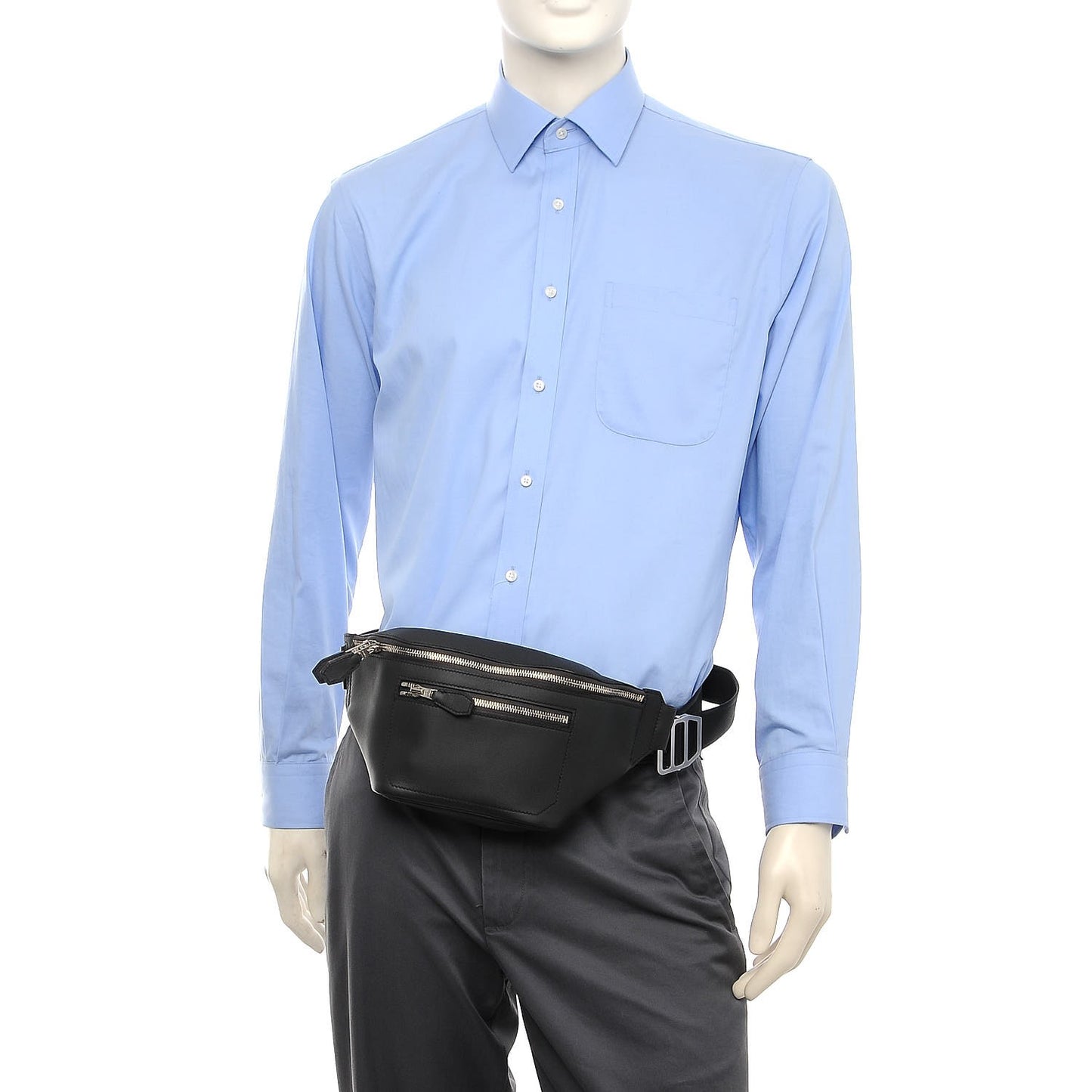Taurillon Cristobal Citide Belt Bag PM Plomb
