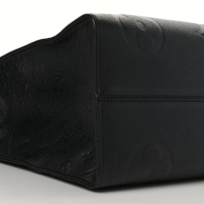 Louis Vuitton Empreinte Monogram Giant Onthego GM Black 7 of 9